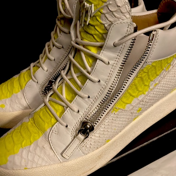 Giuseppe Zanotti Neon Snake Double Zip Med (Size 44) - Picture 4 of 6